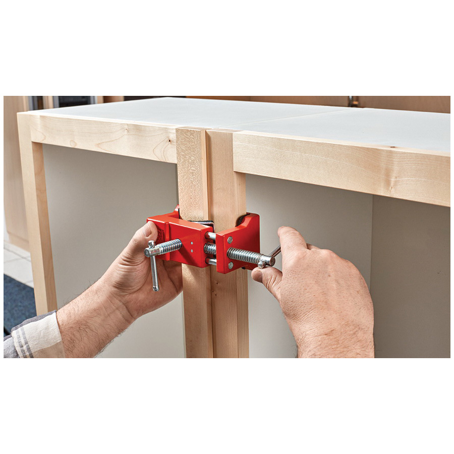 Bessey BES8511 Cabinetry Clamp, 300 to 600 lb Clamping, 4 in Max Opening Size, 1-1/4 in D Throat, Aluminum Body - 2