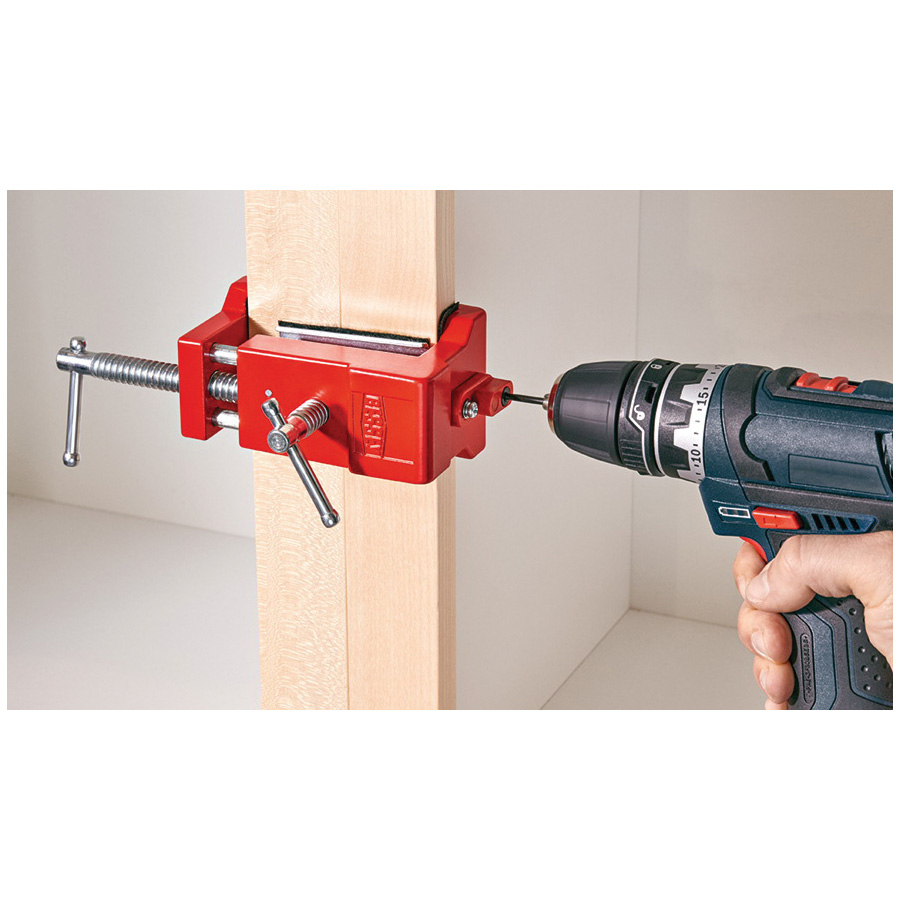 Bessey BES8511 Cabinetry Clamp, 300 to 600 lb Clamping, 4 in Max Opening Size, 1-1/4 in D Throat, Aluminum Body - 5