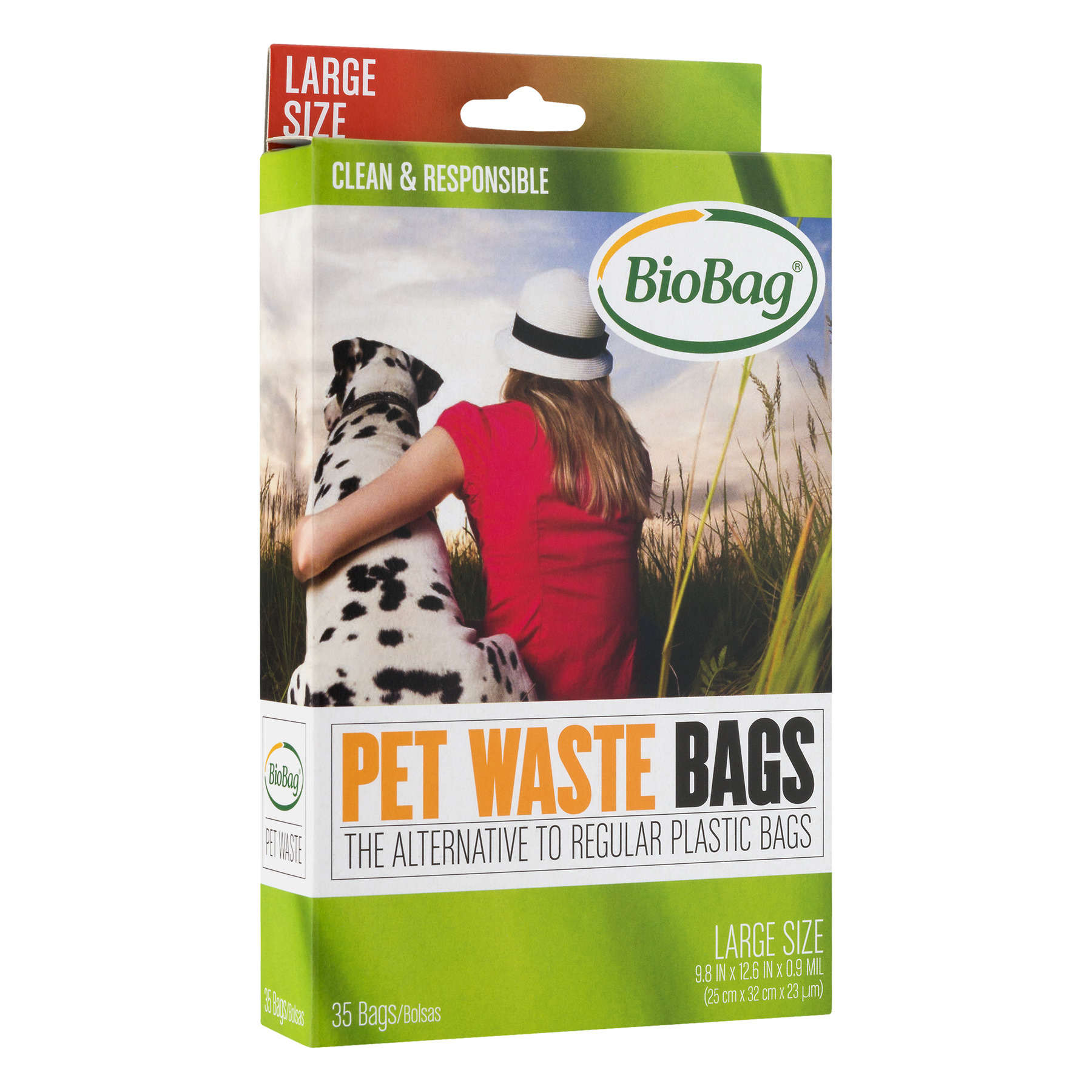 BioBag 187572 Pet Waste Bag, L, Resin - 2