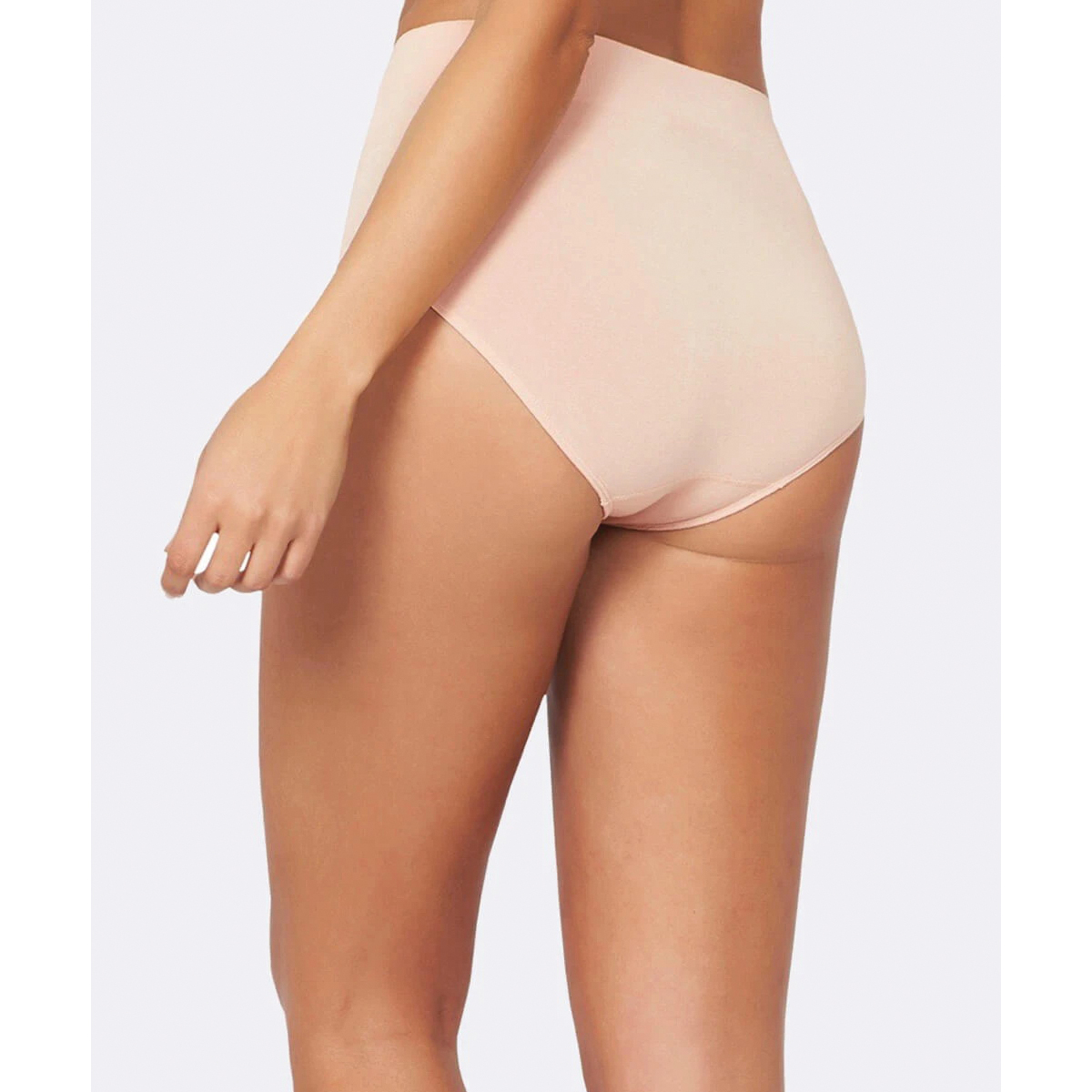 Boody FBNULL Full Brief, L, Nylon/Spandex/Viscose, Nude, 31 in - 2