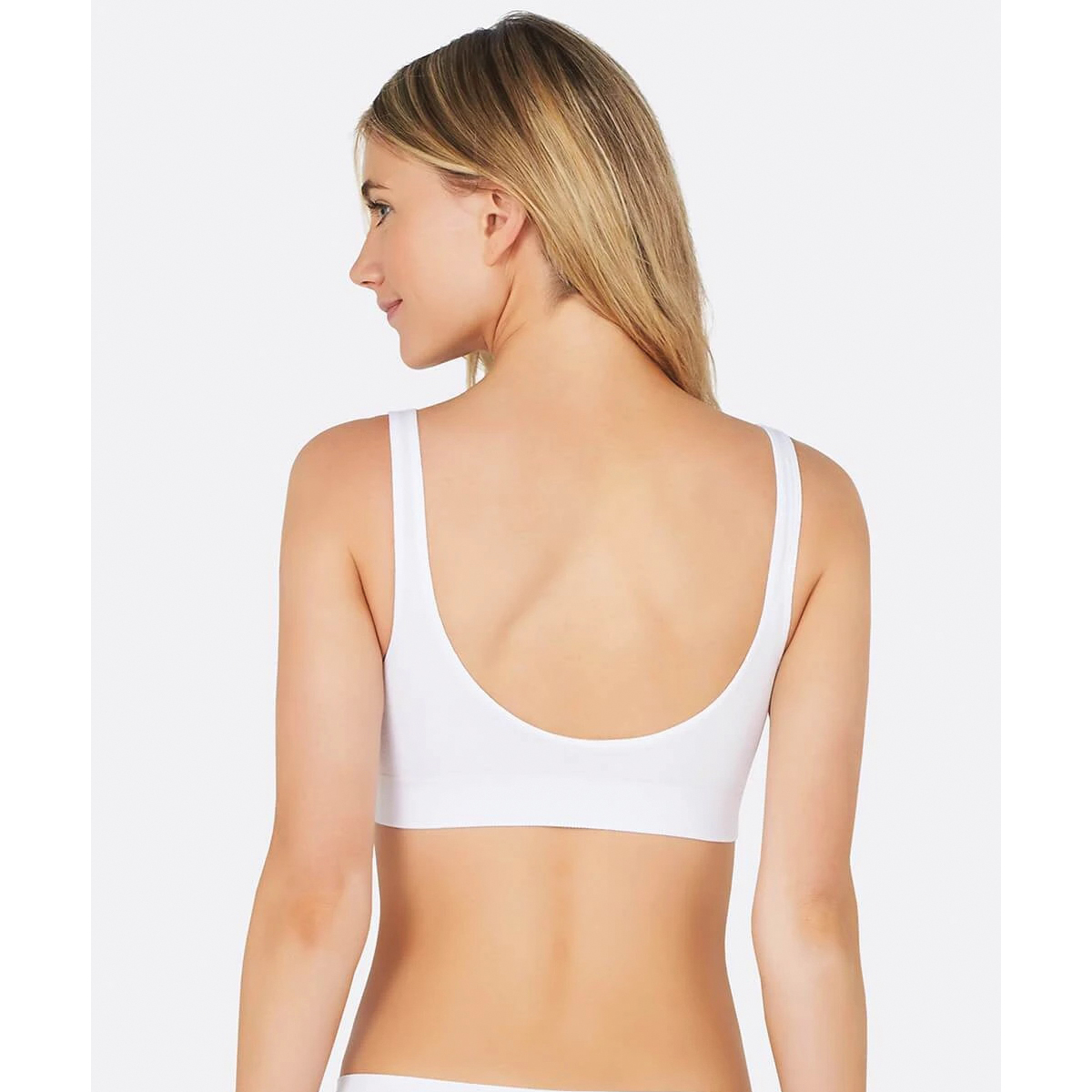 Boody BPWHLL Shaper Bra, Padded, White, L, Nylon/Rayon/Spandex - 2