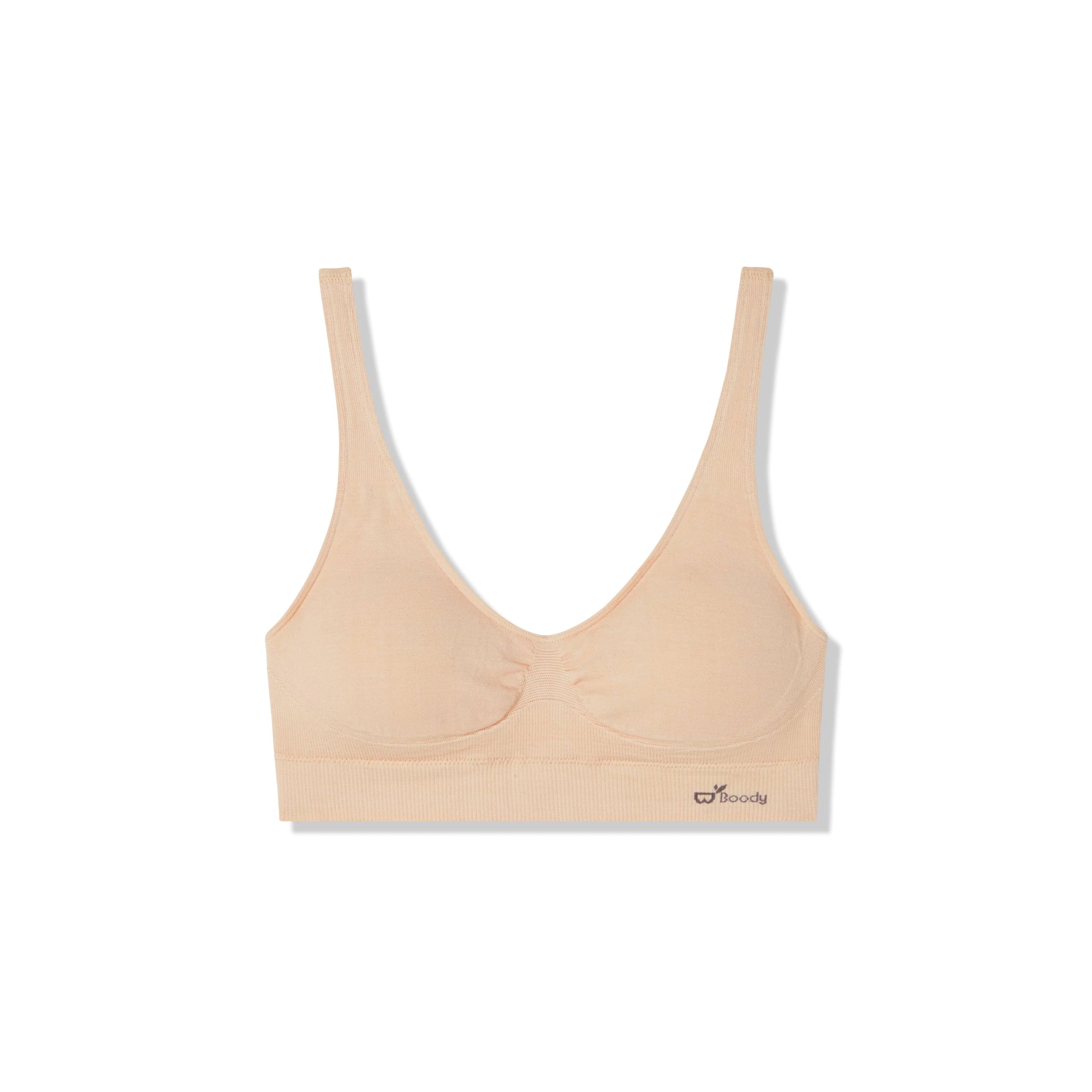 Boody BPNUXL Shaper Bra, XL, Nylon/Rayon/Spandex, Nude - 3