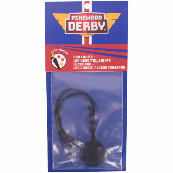 Boy Scouts Of America Pinewood Derby 648093 Head and Tail Light Kit - 5
