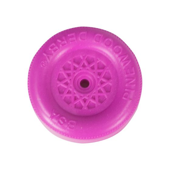 Boy Scouts Of America Pinewood Derby 647056 Wheel and Axle Kit, Polystyrene, Neon Purple - 2