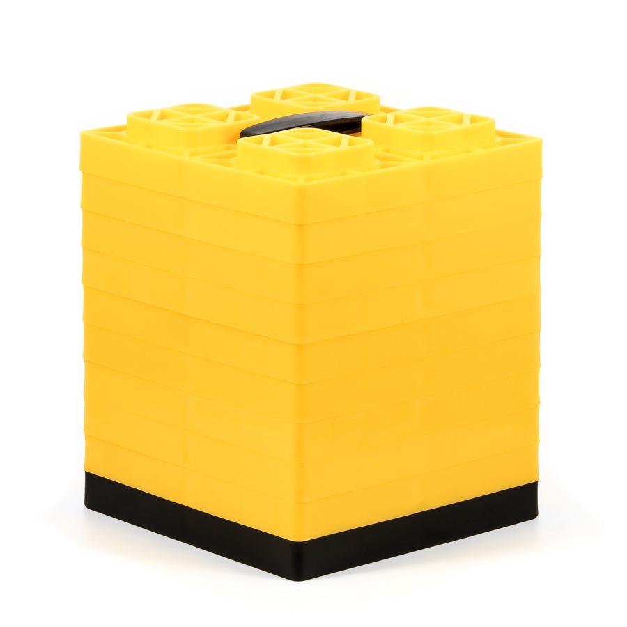 Camco USA 44512 Leveling Block, Yellow, For: Camco Leveling Blocks, 10/PK - 5