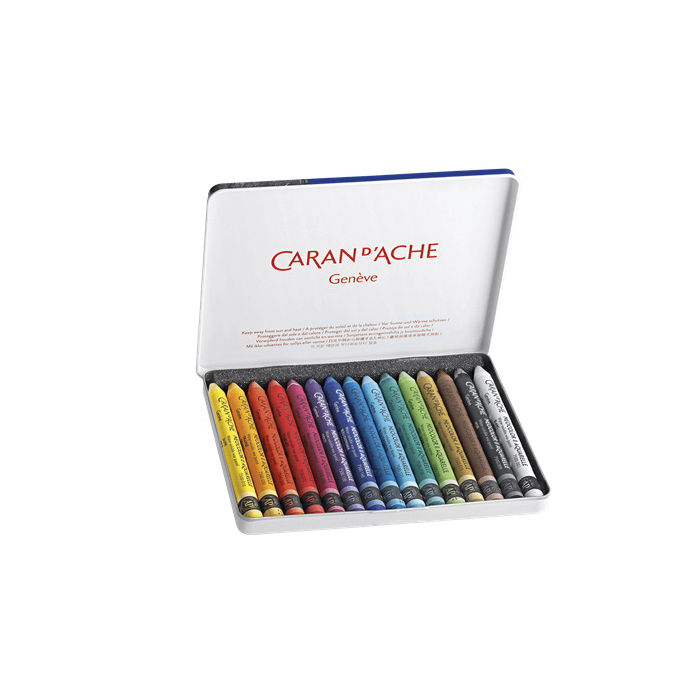 Caran d'Ache Neocolor II 7500.315 Pastel Crayon Set, Assorted, 105 mm L - 2