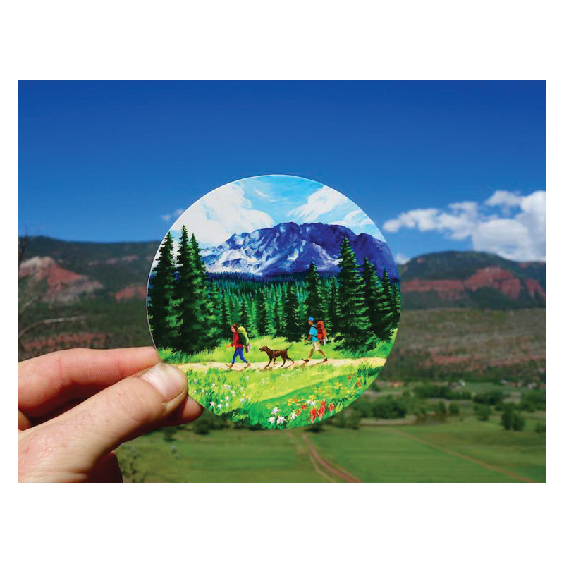Sticker Art HittheTrail Art Sticker, Hit The Trail - 5