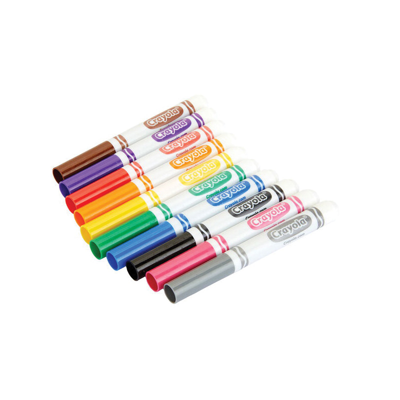 Crayola Classic Series 58-7722 Marker Set, Assorted Lead/Tip, Broad Lead/Tip - 3