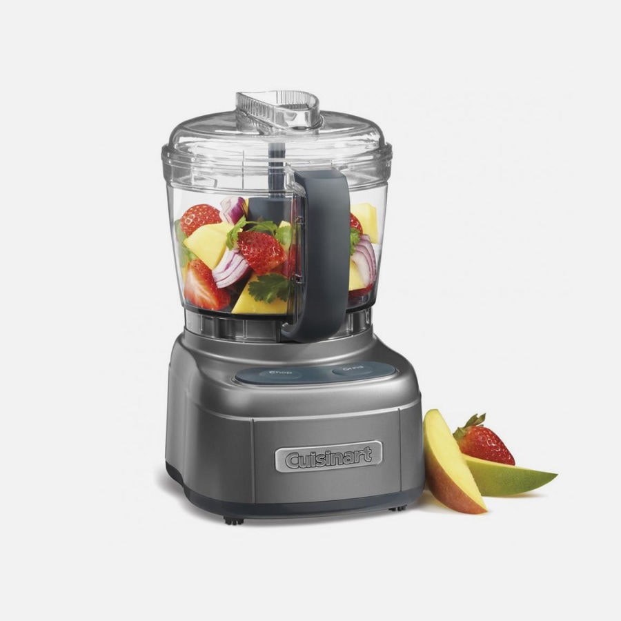 Cuisinart Elemental ECH-4 Series ECH-4GM Chopper/Grinder, 4 Cups Capacity, 2-Speed, Plastic, Gunmetal - 2