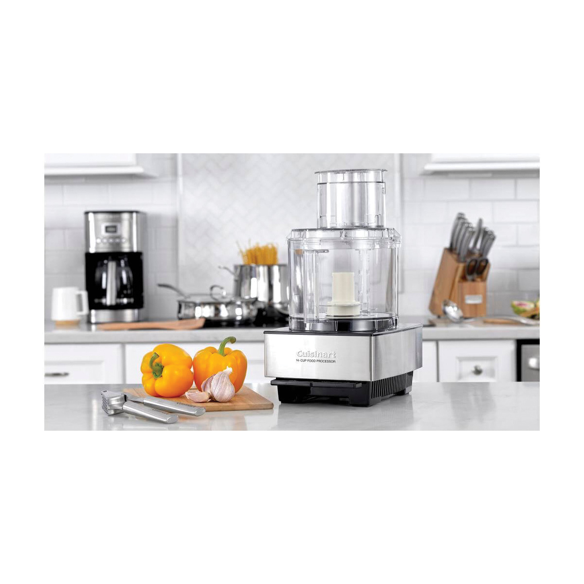 Cuisinart Custom 14 DFP-14BCNY Food Processor, 14 Cups Bowl, 720 W, Gray - 2