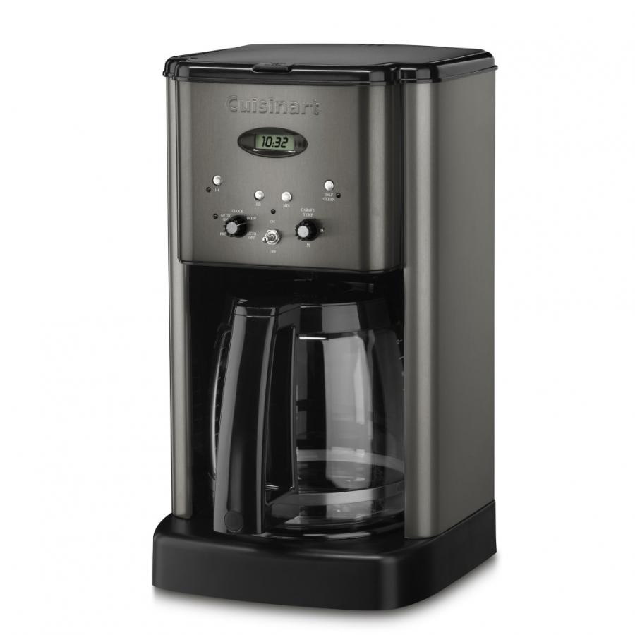 Cuisinart DCC-1200BKS Coffee Maker, 9-3/4 in W, 16-1/4 in H, 11 in D, 12 Cups, Stainless Steel, Black - 2