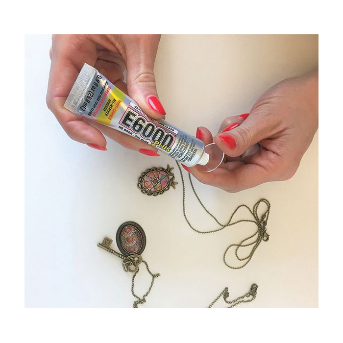 Eclectic 570110 All Weather Adhesive, Clear, 0.9 oz Tube - 3