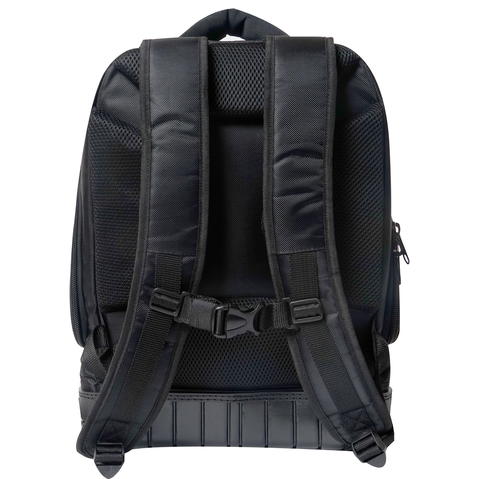 eclipse 902-593 Backpack, 15 in W, 7 in D, 21 in H, 29-Pocket, Polyester, Black/Red - 3
