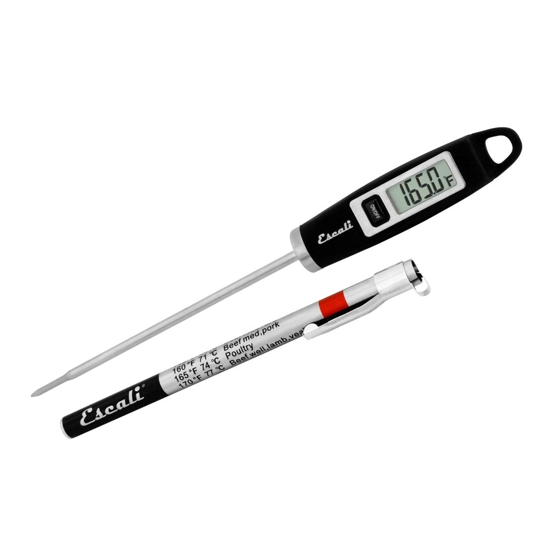 Escali DH1-CDU Gourmet Thermometer,-49 to 392 deg F, Assorted - 2