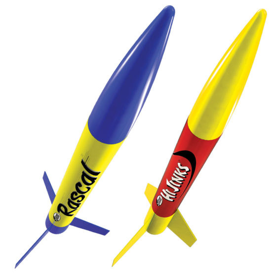 Estes 1499 Beginner Rocket Toy Set, Rascal and Hijinks Rocket - 2