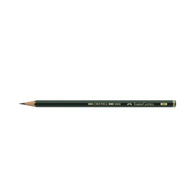 Faber-Castell 119014 Pencil, 4H Lead, Wood Barrel, 175 mm L - 2