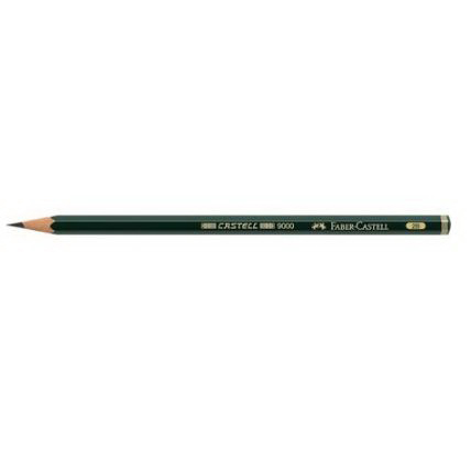 Faber-Castell 119002 Pencil, 2B Lead, Wood Barrel, 175 mm L - 2