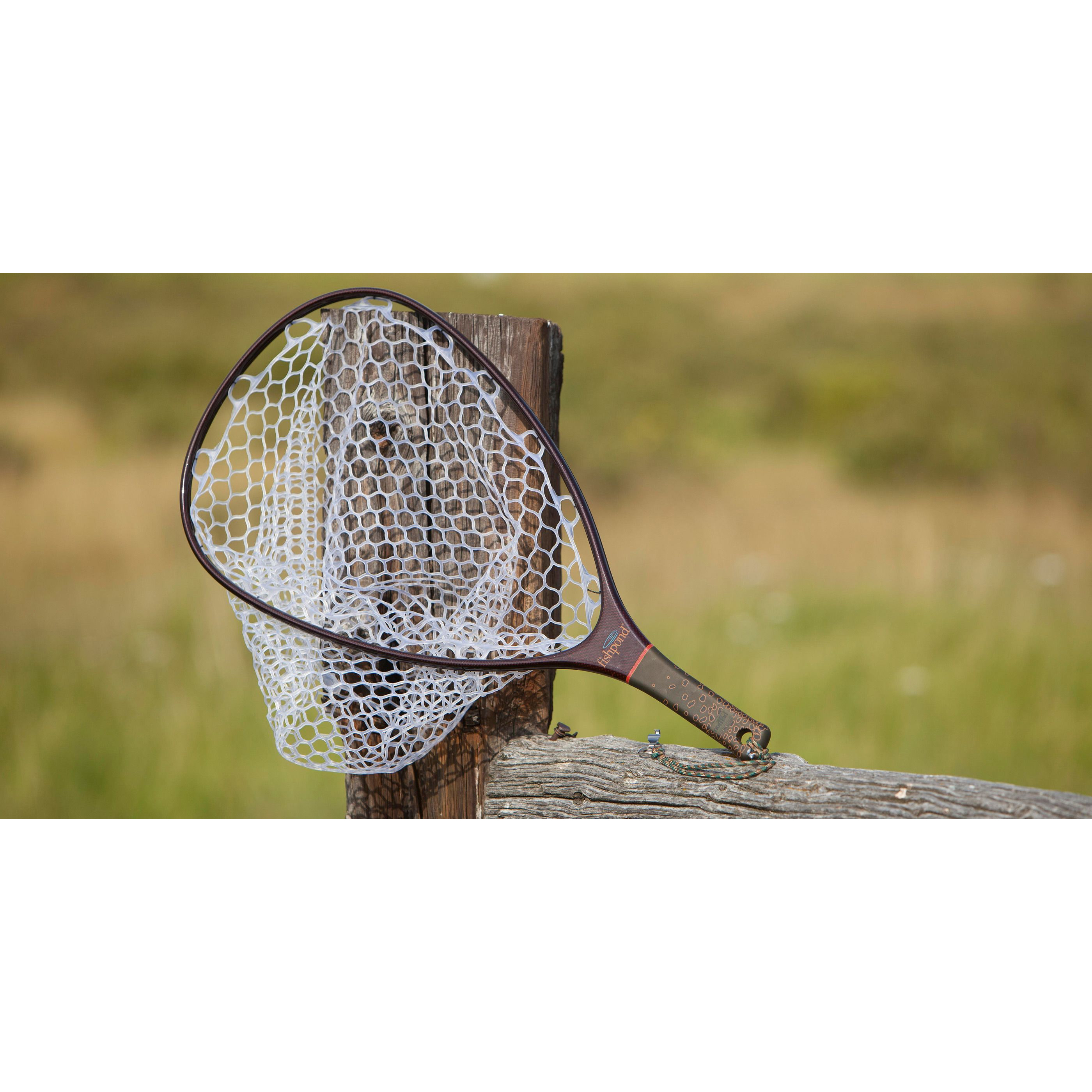 Fishpond Nomad Series NHN-T Hand Net, 26 in L, Carbon Fiber/Fiberglass Composite, Tailwater - 2