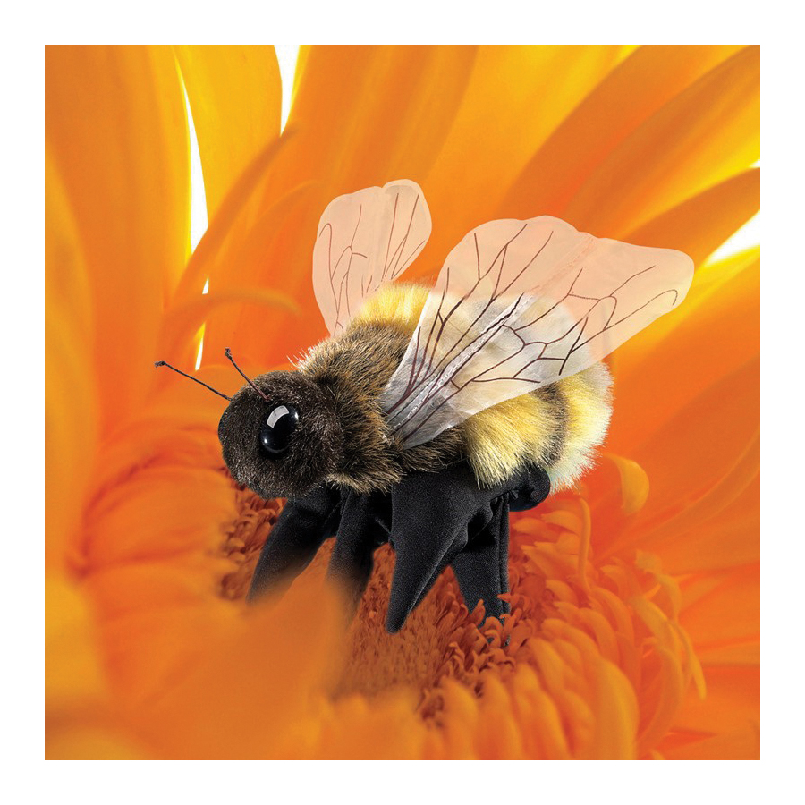 Folkmanis 3028 Puppet, Honeybee - 2