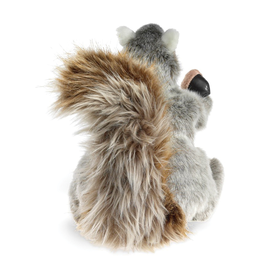Folkmanis 2553 Puppet, Squirrel, Gray - 2