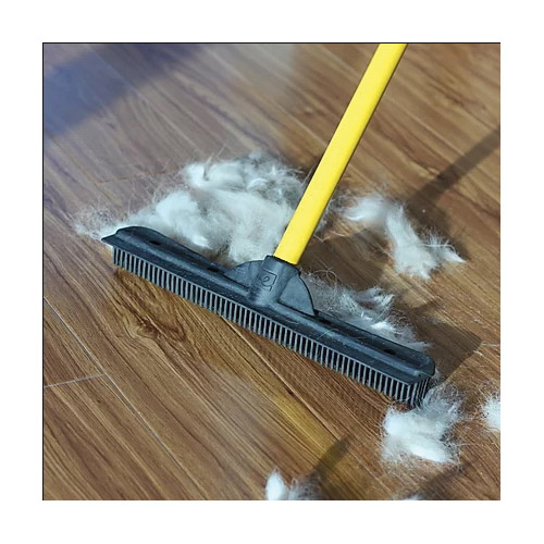 Evriholder FURemover FRBACMOS0106 Broom, Rubber/Wood, Yellow - 3