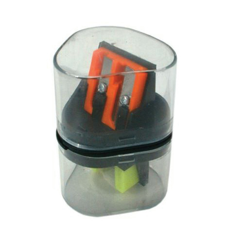 General Pencil Company S-6491C-BP 3-in-1 Pencil Sharpener, Stainless Steel Blade, Plastic Housing Material - 2
