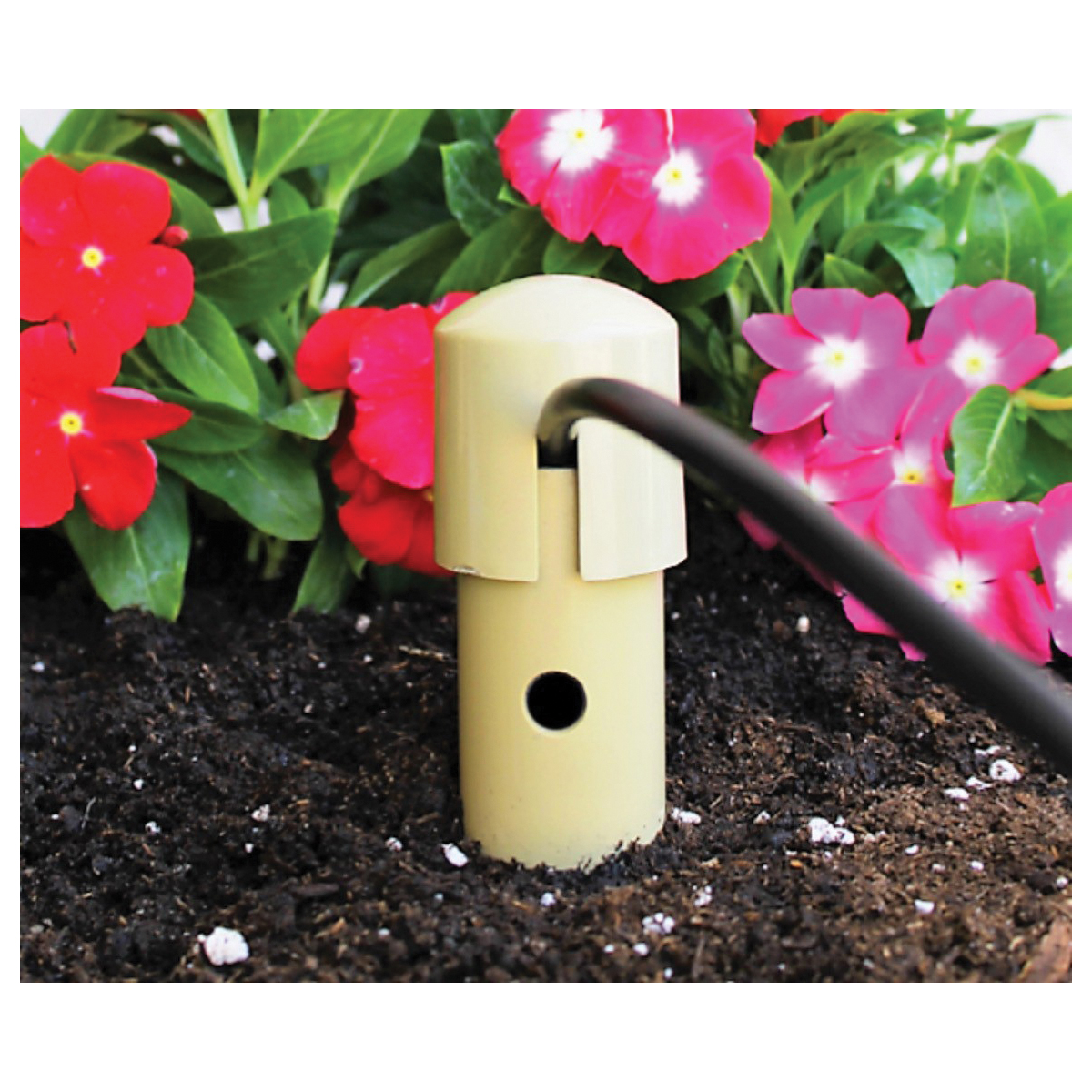 Deep Drip 14GKDD Watering Stake, 1/4 in Dia, 14 in L, ABS - 2