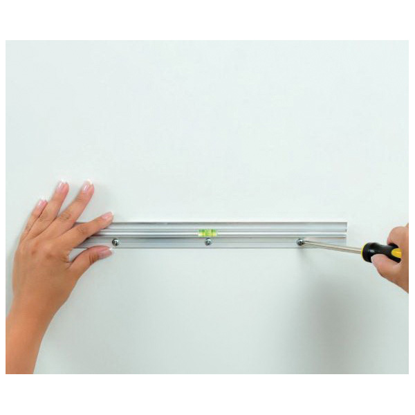 Hangman HM-6D Mirror and Picture Hanger, 0.3 in, 6 in OAL, Aluminum/Plastic/Steel - 2