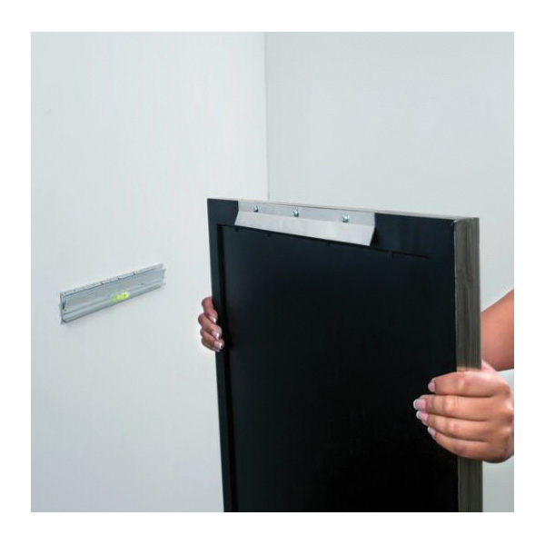 Hangman APT-12 Apartment Hanger, 120 lb, Aluminum, Silver, 0.3 in Projection, Bracket - 4