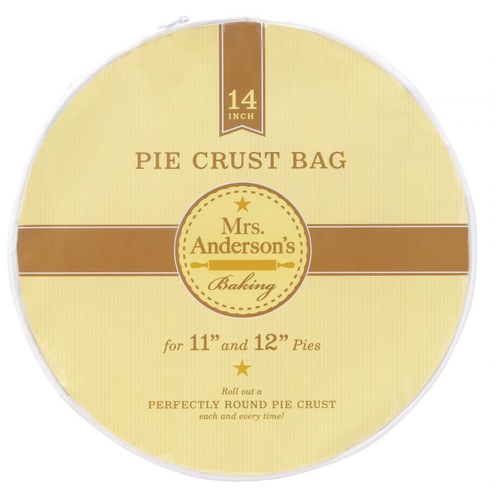Mrs. Anderson's Baking 7407 Baking Pie Crust Maker Bag, Plastic, Clear, For: 11 and 12 in Pies - 2