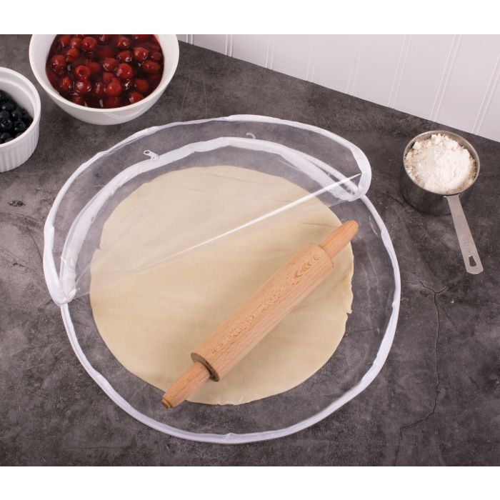 Mrs. Anderson's Baking 7407 Baking Pie Crust Maker Bag, Plastic, Clear, For: 11 and 12 in Pies - 5