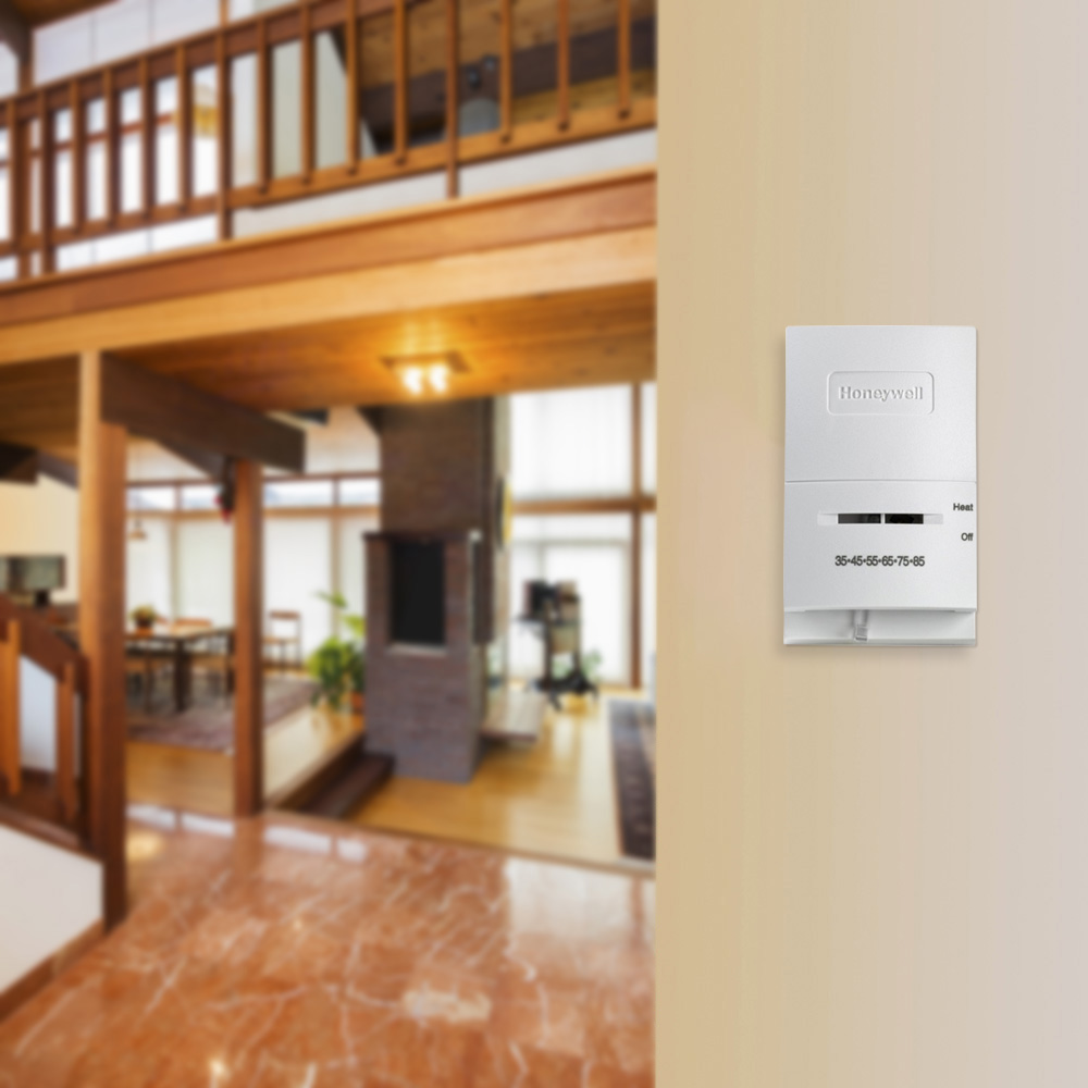 Honeywell CT50K1028/E1 Non-Programmable Thermostat, 24 V, 45 to 95 deg F - 3