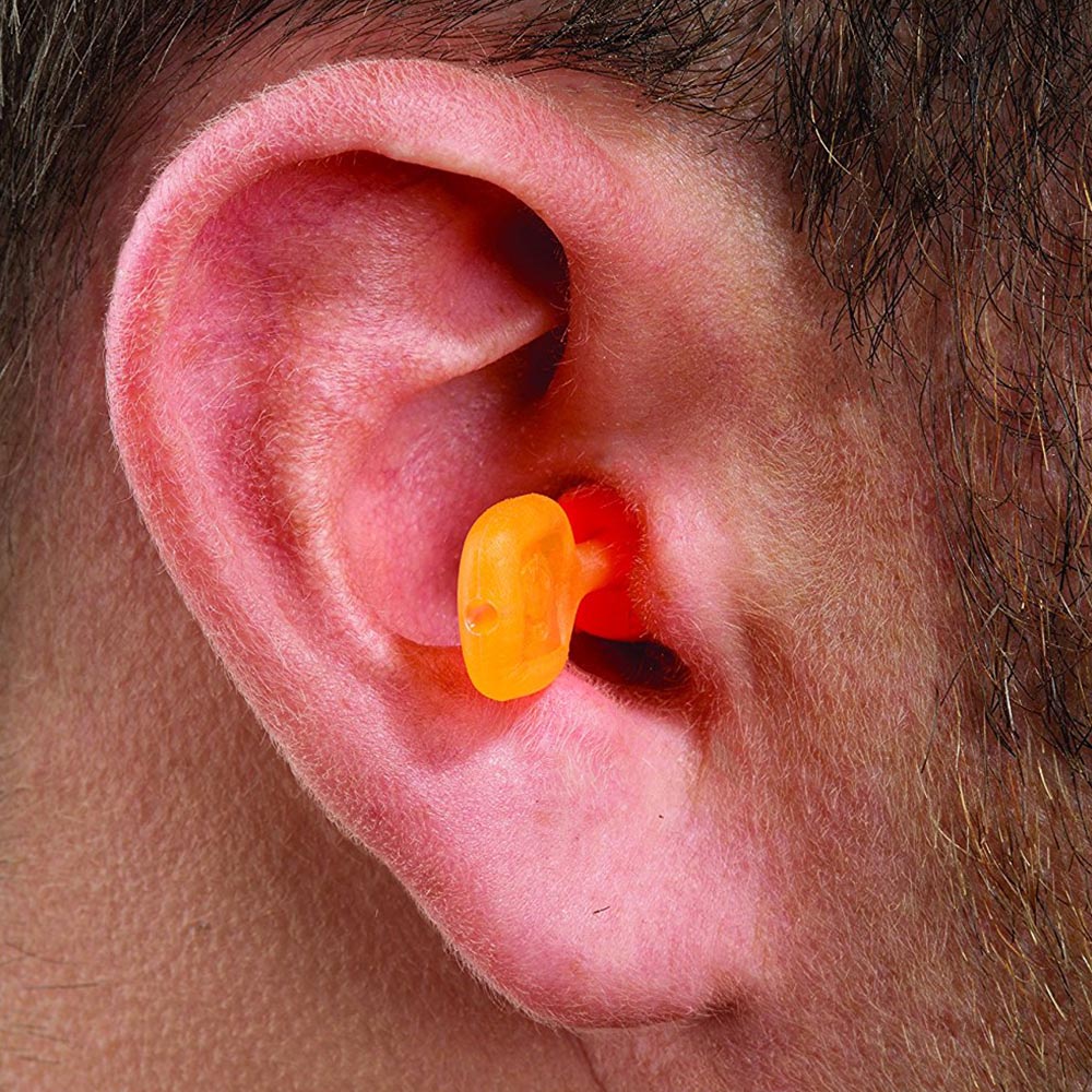 Howard Leight R-02236 Multiple-Use Ear Plugs, 28 dB NRR, One-Size Ear Plug, Foam Ear Plug, Orange Ear Plug - 3
