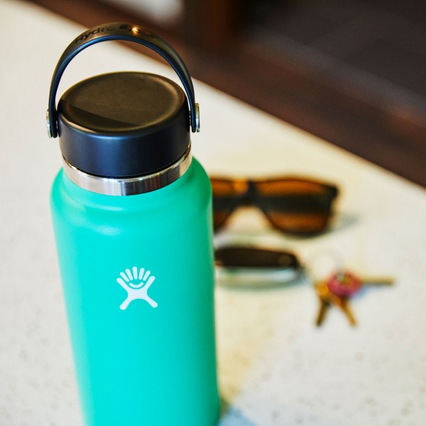 Hydro Flask Wide Mouth Series WFX001 Flex Cap, Polypropylene, Black - 1