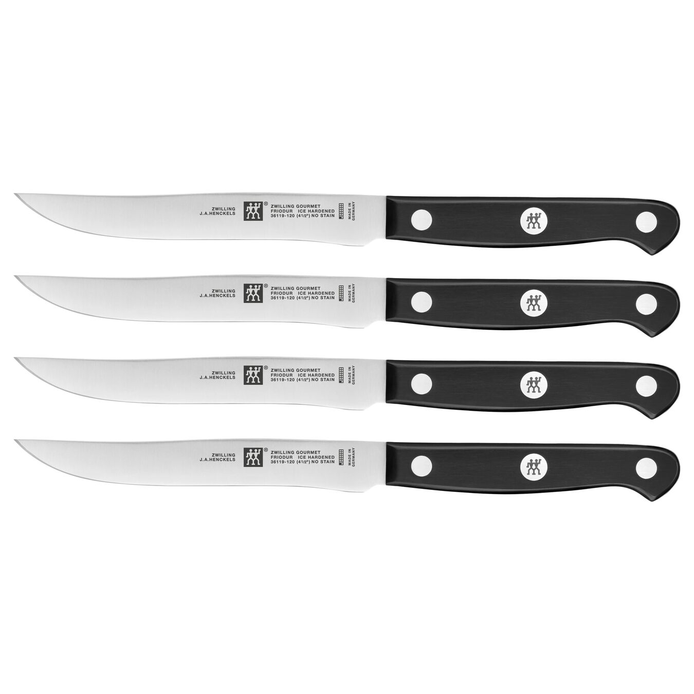 Henckels International 36131-004 Knife Block Set, 7-Slot, Rubber Wood/Stainless Steel - 4