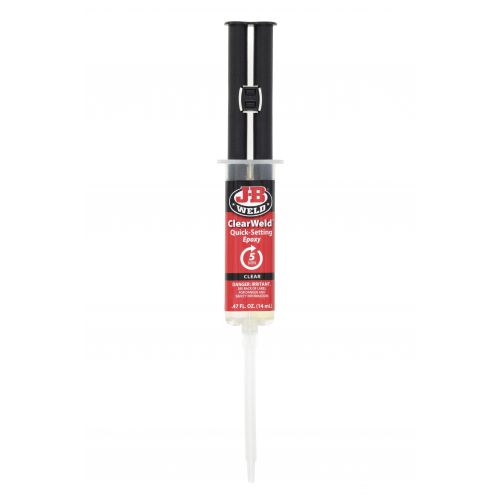 J-B Weld 50114-H Syringe, Clear, Liquid, 14 mL, Carded - 2