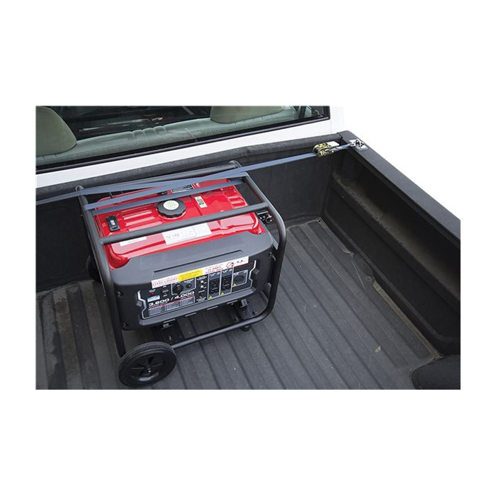 Keeper 89511 Tie-Down, 1 in W, 10 ft L, Polyester, Black, 400 lb Working Load, S-Hook End - 2
