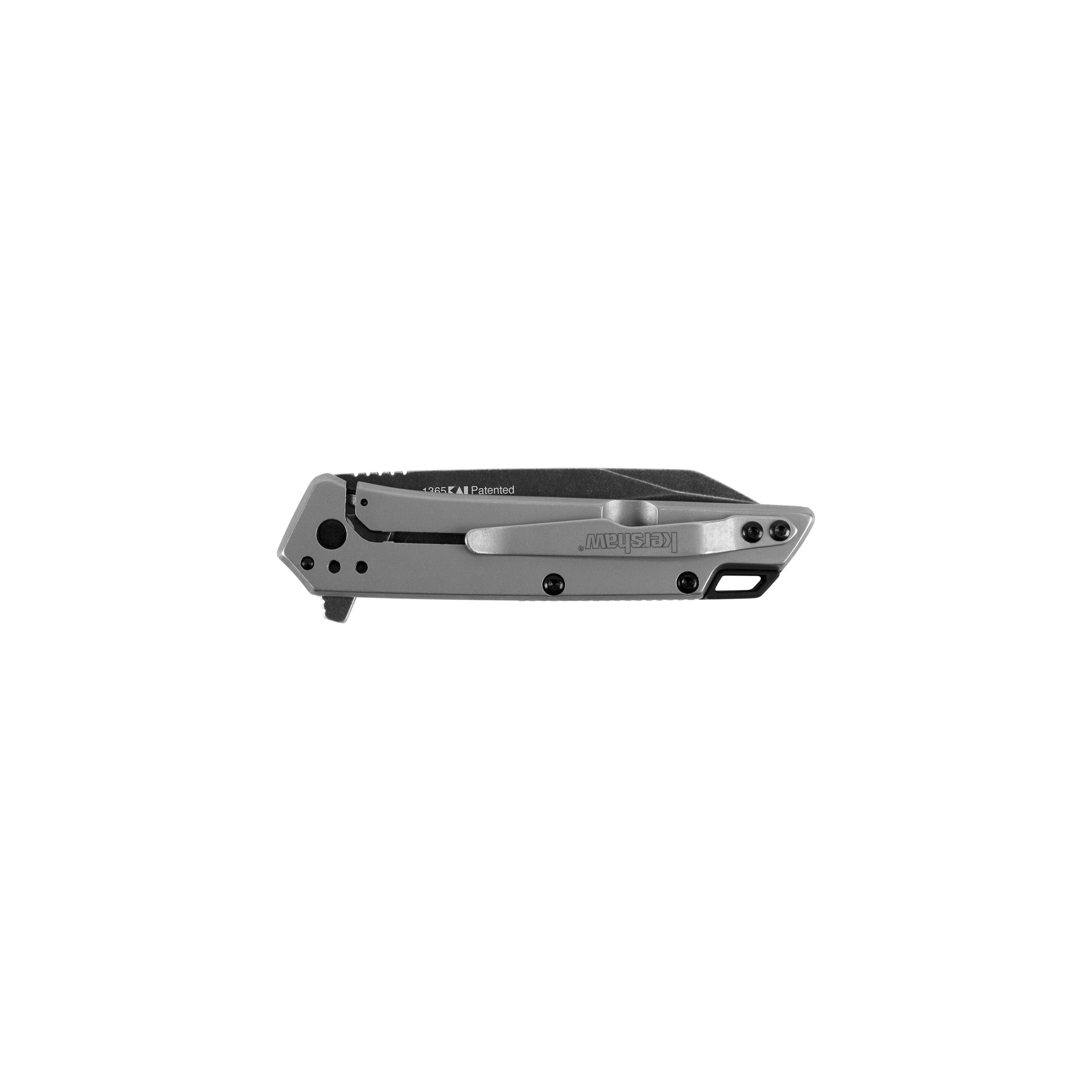 Kershaw Starter Series 1365 Folding Knife, 2.9 in L Blade, Steel Blade, Gray Handle - 2