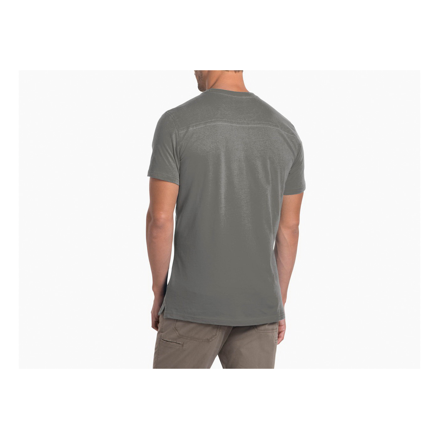 Kuhl BRAVADO Series 7200-OL-L T-Shirt, L, Cotton, Olive, Short Sleeve - 2