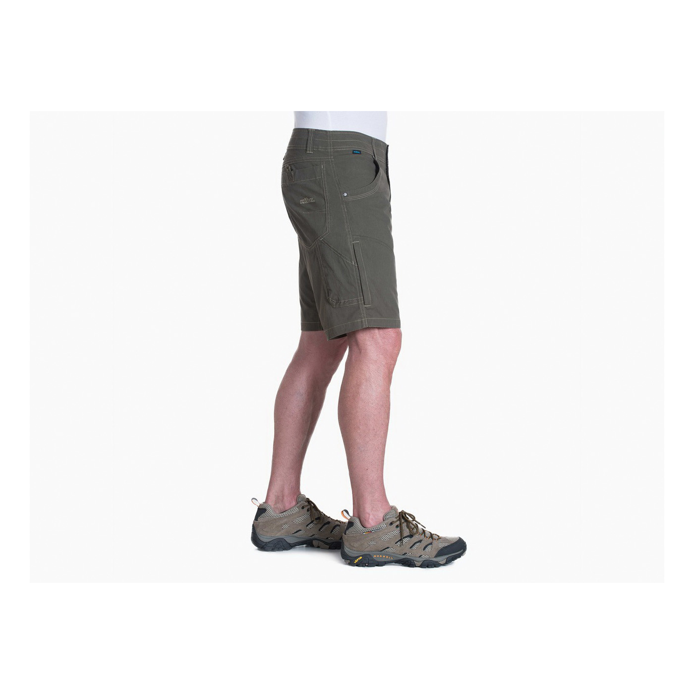 Kuhl RAMBLR Series 5125-GUN-31 Shorts, 31 in, Cotton/Nylon/Spandex, Gunmetal - 3