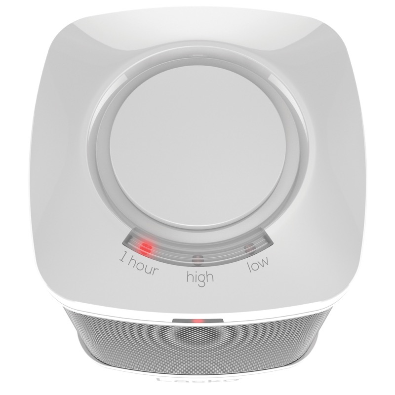 Lasko CD08200 Ceramic Bathroom Heater, 12.5 A, 120 V, 1500 W, 200 sq-ft Heating Area, 3-Heat Setting, White - 2