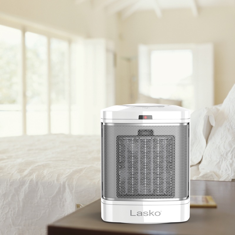 Lasko CD08200 Ceramic Bathroom Heater, 12.5 A, 120 V, 1500 W, 200 sq-ft Heating Area, 3-Heat Setting, White - 4