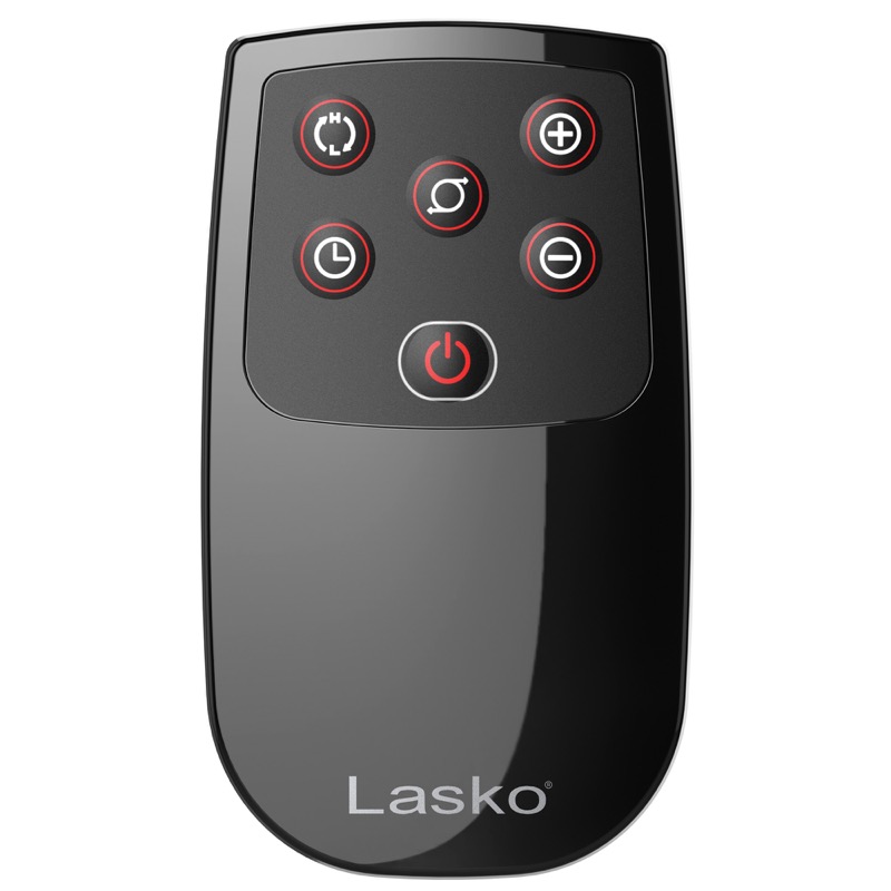 Lasko 751320 Ceramic Tower Heater with Remote Control, 12.5 A, 120 V, 1500 W, 300 sq-ft Heating Area, Gray - 5