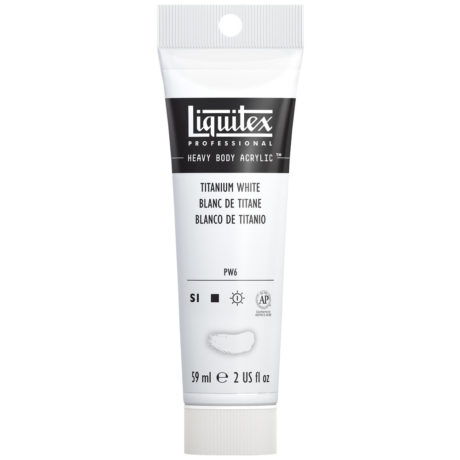 Liquitex 432 Heavy-Body Acrylic, Opaque, Titanium White, 2 oz - 2
