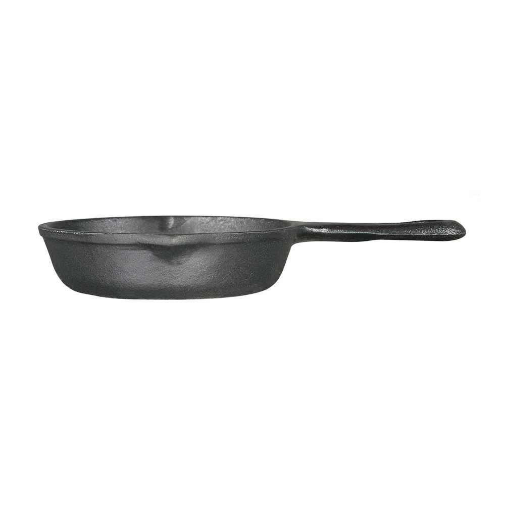 Lodge LMS3 Mini Skillet, 3-1/2 in Dia, Cast Iron, Black - 2
