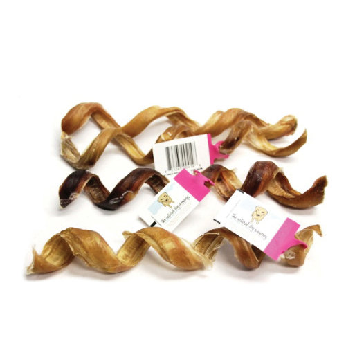 The Natural Dog Company 09BULLCLLOW-12 Curly Bully Stick Bag, 12/PK - 4