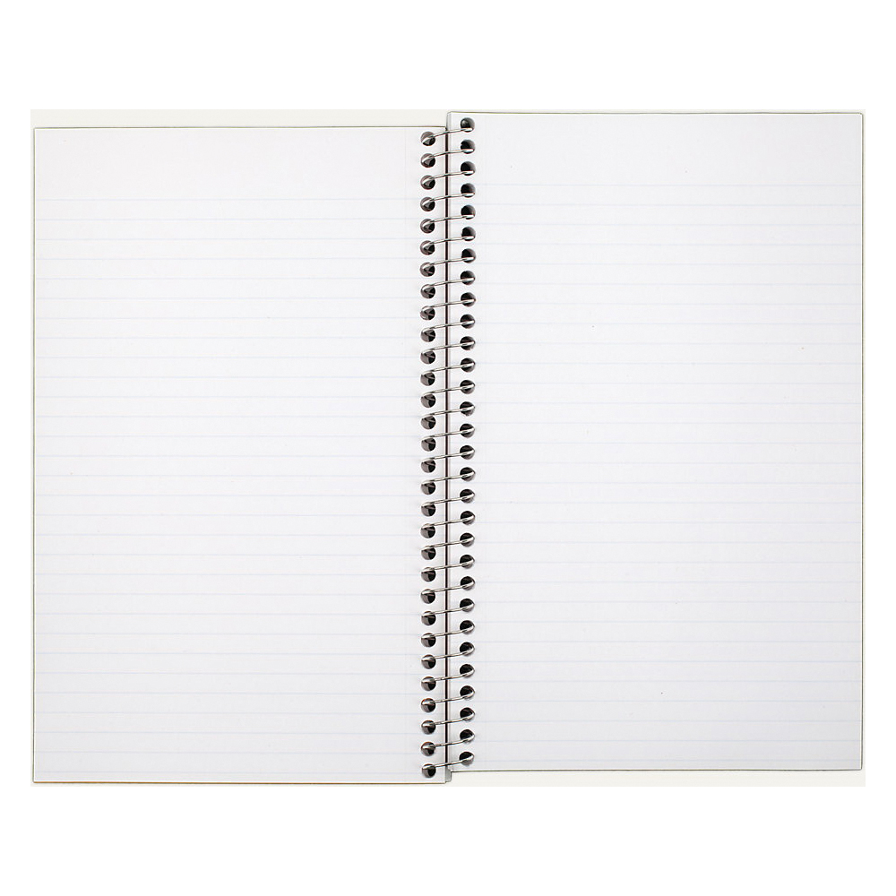 Mead 06900 Three-Subject Notebook, College Ruled Sheet, 5-1/2 x 9-1/2 in Sheet, 120-Sheet, White Sheet - 2