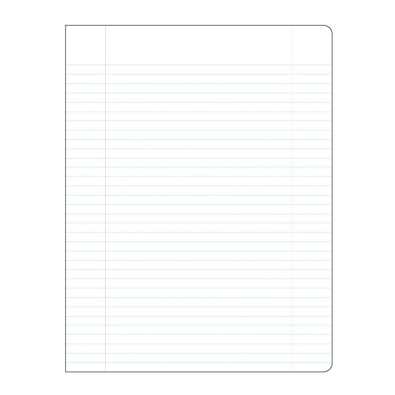 Decomposition 40902 Redwood Creek Book, College Ruled, Lined Sheet, 9-3/4 x 7-1/2 in Sheet, 80-Sheet, Sewn Binding - 2