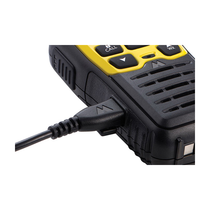 Midland T61VP3 Two-Way Radio, GMRS Band, 36-Channel, LCD Display, Yellow - 4