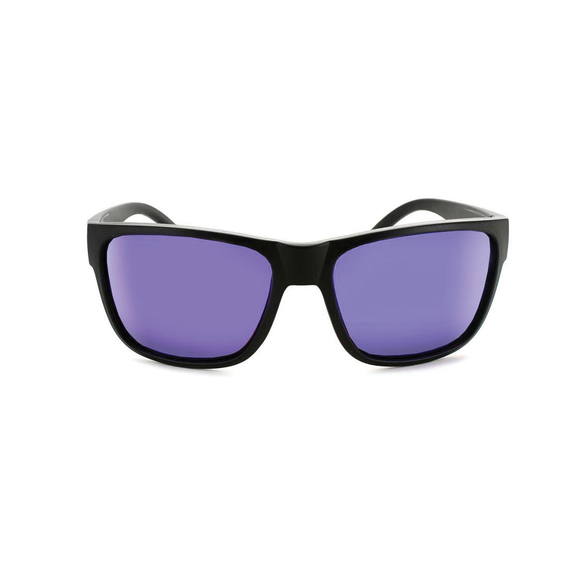 Optic Nerve 17022 Kingfish Sunglasses, Sports Wrap Frame, Matte Black Frame, Polarized, Blue/Brown Lens - 2